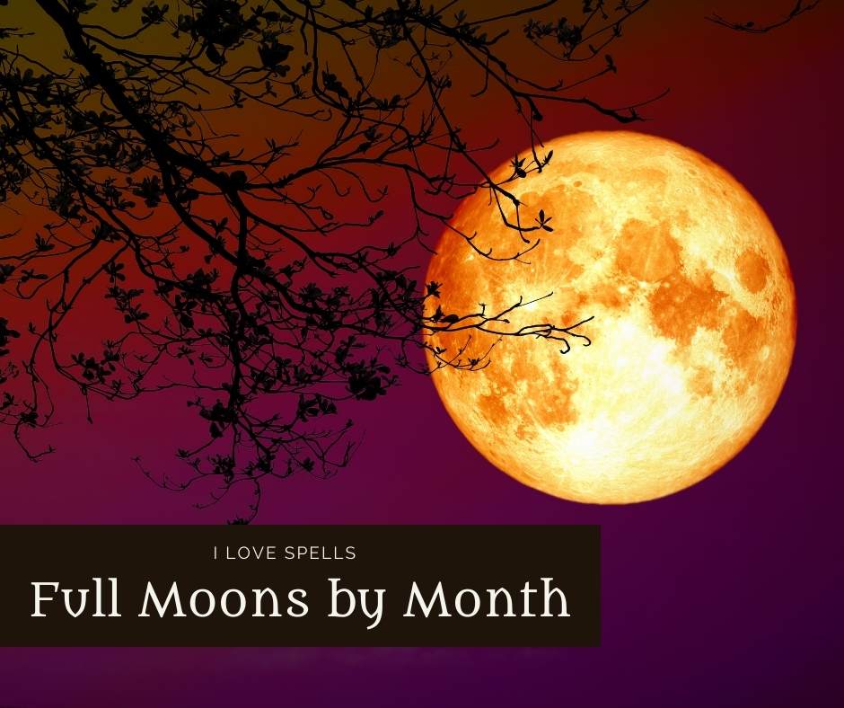 Full Moons by Month